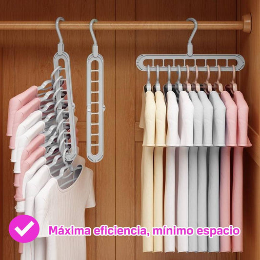 PACK DE 5 PERCHAS MAGICAS CLOSETFLOW, Del caos al orden en segundos